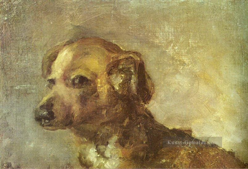 Clipper le chien Picasso 1895 kubist Pablo Picasso Ölgemälde